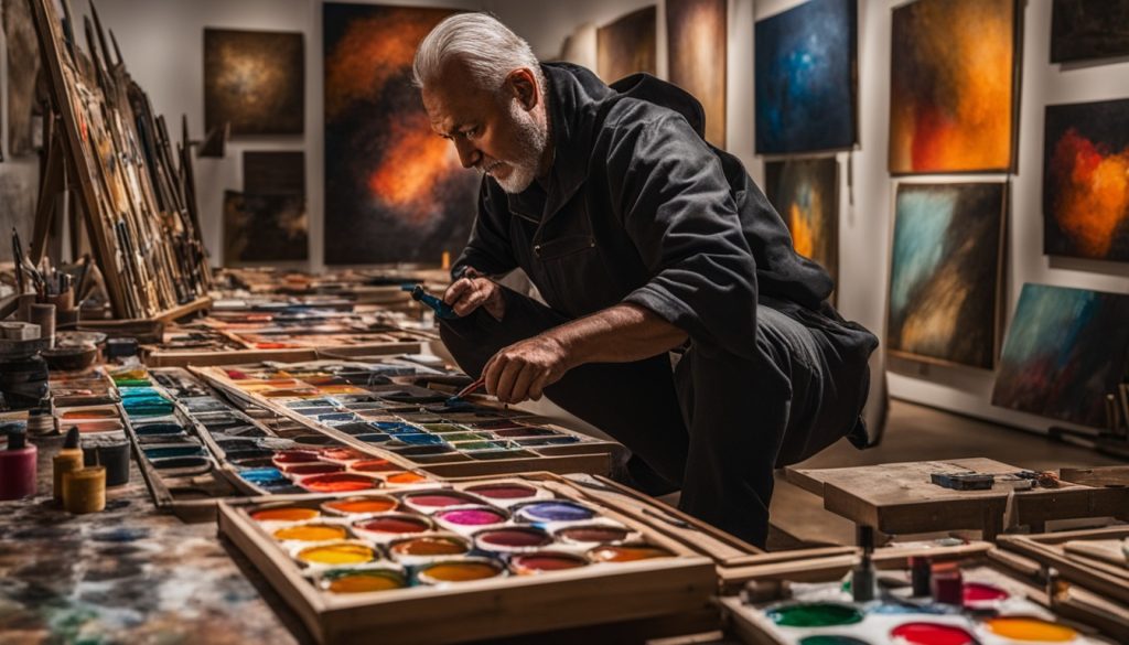 Persiapan Pameran Tunggal Persiapan Pameran Tunggal