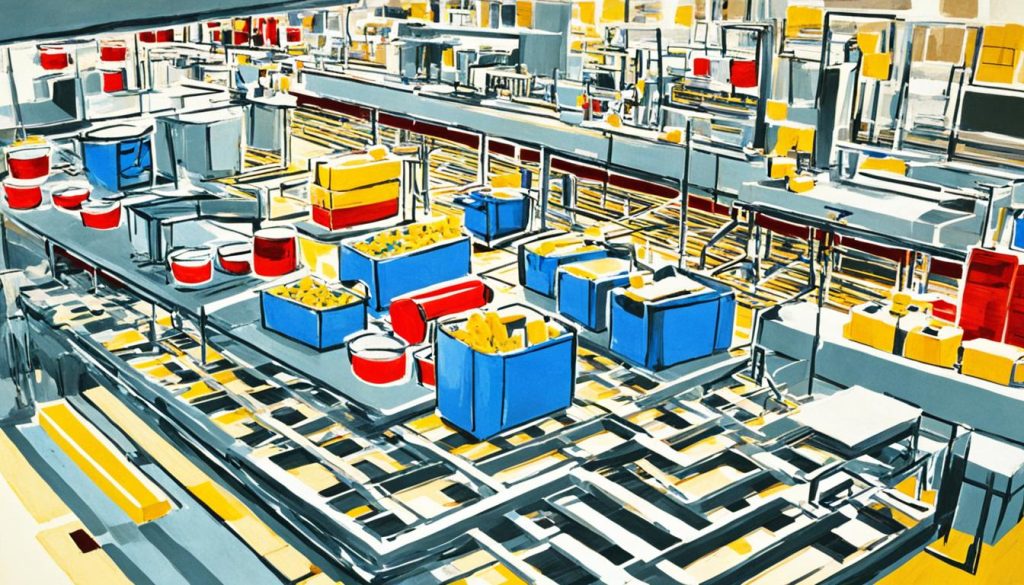 Proses produksi barang Proses produksi barang